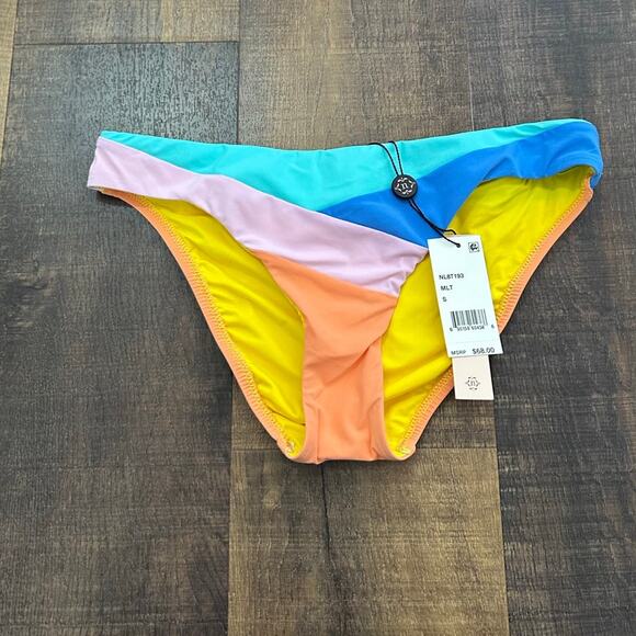NWT Nanette Lepore Burano Island Charmer Bikini Bottom Size Small - Picture 1 of 7